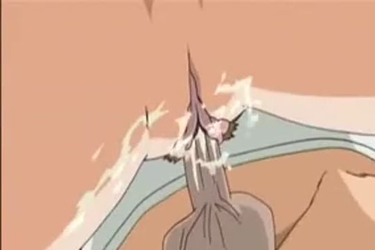 Девушка висела  и парень ее трахал